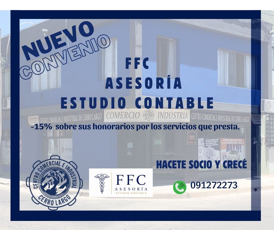 Firma de convenio con el Estudio Contable Cra. Florencia Ferreira